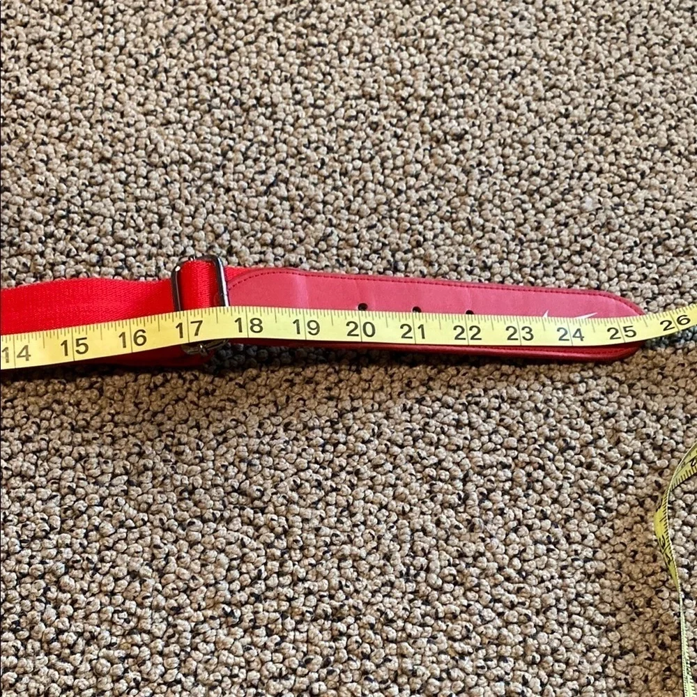 Nike Vibrant Adjustable Red Belt for Baseball or Softball